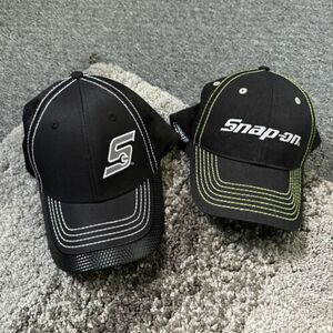 SNAP ON TOOLS Black Neon Green CAP HAT EMBROIDERED Adult OS Adjustable CHOKO 海外 即決