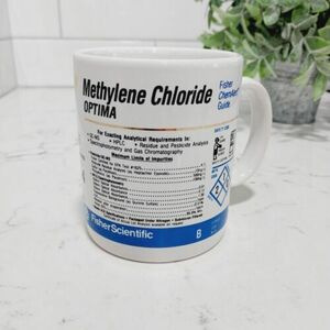  Fisher Scientific - ChemAlert Guide- Safty Code- Vintage Coffee Mug Cup 海外 即決