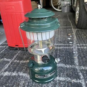 1987 Coleman Lantern Model # 290A700 W/ carry case Preowned Mint 海外 即決