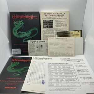 Wizardry: Proving Grounds of the Mad Overlord Commodore C64/128 CIB Untested 海外 即決