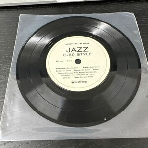 FREE SHIPPING! Vintage Armstrong Presents ジャズ C-60 Style Record 海外 即決