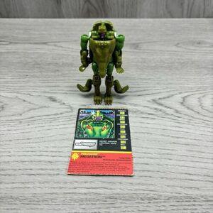 1995 Transformers Beast Wars Predacon MEGATRON Crocodile Alligator Complete 海外 即決