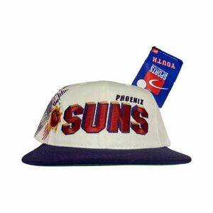 Vintage 90’s Phoenix Suns Sports Specialties 96 Draft Shadow Snapback Kids Hat 海外 即決