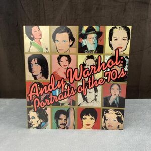 Vtg 1979 First Edition Andy Warhol: Portraits of the 70s Art Book Whitney Museum 海外 即決