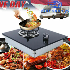 Single Portable Propane Gas Stove Burner BBQ Camping With USA Regulator 海外 即決