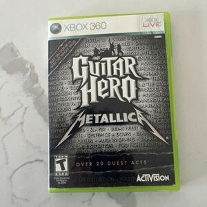 XBOX 360 Guitar Hero Metallica (Xbox 360, 2009) COMPLETE & TESTED! WORKS GREAT! 海外 即決