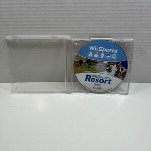 Wii Sports & Wii Sports Resort 2 in 1 Combo Disc - Tested and Working DISC ONLY 海外 即決