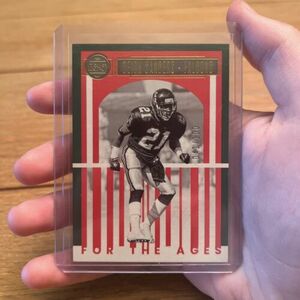 Deion Sanders 2023 Panini Legacy For The Ages Green #’d/100 Atlanta Falcons 海外 即決