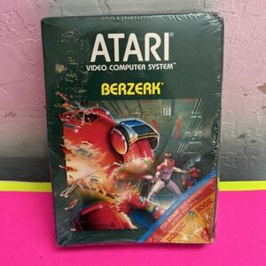 Atari 2600 Berzerk CX2650 CIB 1982 海外 即決