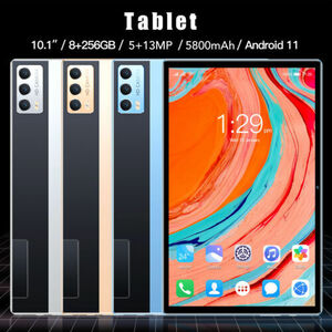 10.1in Tablet Android11 Dual SIM Tablet 8GB RAM 256GB ROM 1.5GHz Octa Core BEA 海外 即決