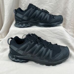 サロモン XA Pro 3D V8 Hiking Shoes メンズ 11.5 ブラック Quicklace Turf Outdoor Trail 海外 即決