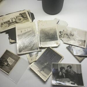 WW2 B&W Real Photos Lot Of 15 Pictures 海外 即決