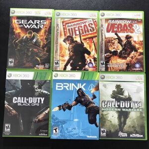 Xbox 360 Game game Lot of 6 Games Tested PREOWNED 海外 即決