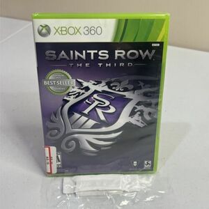 Saints Row: The Third Microsoft Xbox 360 Brand New Sealed 海外 即決