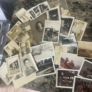 Vintage Lot 25+ WW2 Era Photos Army Homefront Candid Scenery Japan Vintage Autos 海外 即決