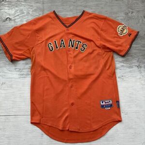 Majestic San Francisco Giants 2010 World Series Sewn Buster Posey Jersey Sz 54 海外 即決