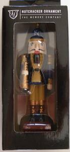 MLB Kansas City Royals Nutcracker with Telescope Christmas Ornament 4" Baseball 海外 即決