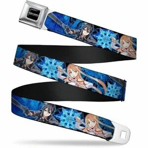 Buckle-Down Belt Graphic Asuna Kirtio Sword Art online SAO SeatBelt Anime Manga 海外 即決