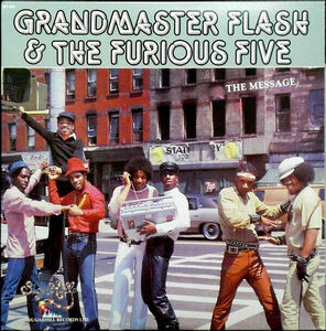 Grandmaster Flash & The Furious Five The Message (1982) Sugar Hill バイナル 1st 海外 即決