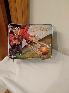 Warner Bros Harry Potter lunch box multicolor No Thermos included zip handle 海外 即決