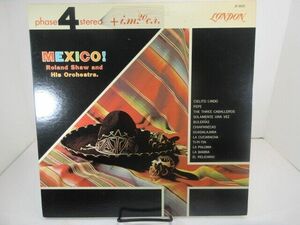 Roland Shaw & Orchestra “Mexico” LP Record Ultrasonic Clean Phase 4 Stereo NM 海外 即決