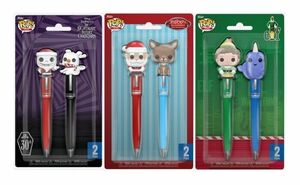 FUNKO POP! PEN - Holiday 2 Pack - ELF, Rudolph, & Jack Skellington - NIP 海外 即決