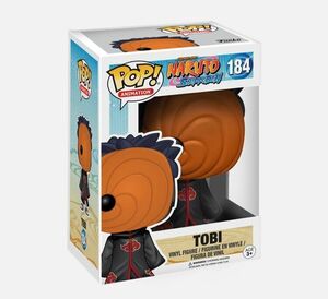 Funko Pop! Animation: Naruto Shippuden TOBI #184 Vinyl Figure NIB VAULTED PP 海外 即決