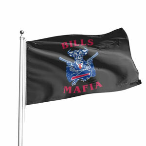Buffalo Bills Mafia 3X5 Flag Man Cave 3 x 5 . 海外 即決