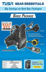 Scuba Package TUSA Liberator XS 海外 即決