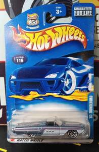 Hot Wheels 2002 #119 '63 Thunderbird Silver 海外 即決