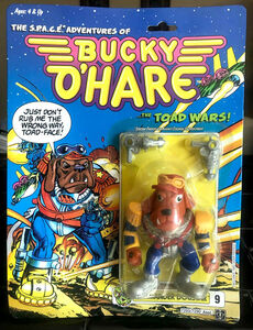 Bucky O'Hare Commander Dogstar - Vintage 1990 Hasbro Sealed New MOC 海外 即決