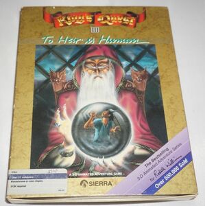 King's Quest III to Heir is Human (Atari ST PC) Complete in Box 海外 即決