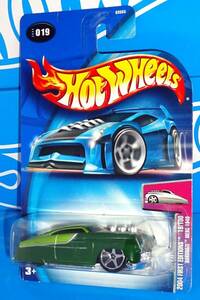 Hot Wheels 2004 First Editions #19 Hardnoze Merc 1949 Green w/ Tampo Flaws 海外 即決