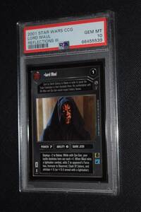 PSA 10 - Lord Maul - Premium - Reflections III Star Wars CCG - Gem Mint 海外 即決