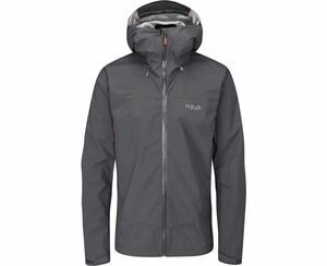 Rab Men's Downpour Plus 2.0 Jacket - L - Graphene 海外 即決