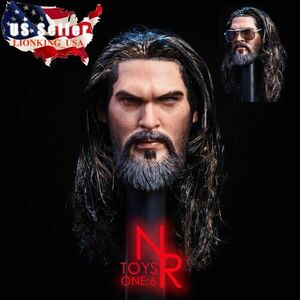 1/6 Aquaman Jason Male Head Sculpt + Sunglasses For 12" Hot Toys Figure USA 海外 即決