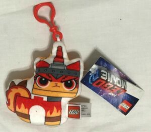 LEGO Movie 2 Plush Angry Kitty 2D Clip Accessory New W/ Tag 海外 即決