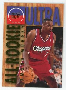 1994-95 Ultra All-Rookies Los Angeles Clippers Basketball Card #8 Lamond Murray 海外 即決