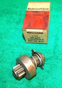 1962 1963 Ford Fairlane Falcon Galaxie XL Comet Meteor NOS 260 289 STARTER DRIVE 海外 即決