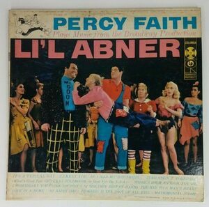 Percy Faith plays music from Lil Abner バイナル LP record CL 955 Columbia Tested 海外 即決