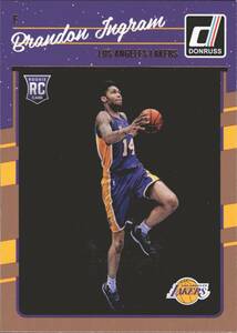 Brandon Ingram 2016-17 Donruss Rookie #152 Los Angeles Lakers SP RC (6k103) 海外 即決