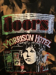 Vintage The Doors Morrison Hotel Jim Morrison Tie-Dye T-Shirt Rare Size XL Rock 海外 即決