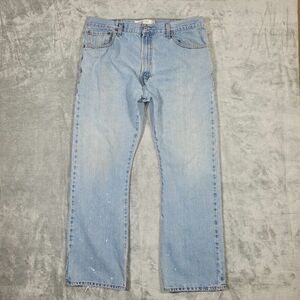 Levis 517 Jeans Mens 36x32 Straight Bootcut Washout Blue Western Cowboy 海外 即決