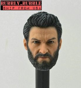 1/6 Wolverine Head LOGAN For 12" Ganghood Wordbox PHICEN Hot Toys Figure ☆USA☆ 海外 即決