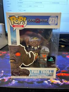 QQ Funko Pop! God of War Fire Troll #271 PlayStation Licensed Product 海外 即決