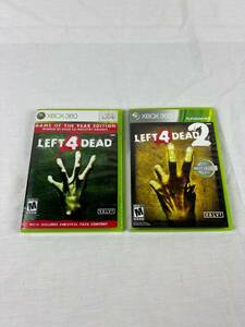 Left 4 Dead 1 & 2 Game Of The Year Edition Xbox 360 lot CIB complete 海外 即決