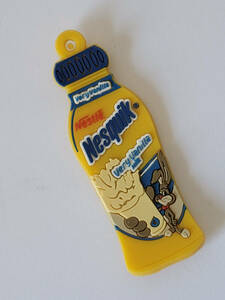 Nestle Nesquik Advertising keychain Bunny Rabbit Very Vanilla Nesquick milk 海外 即決