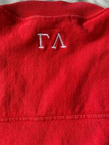 Vintage Retro Single Stitch Beta Sigma Theta Fraternity Medium Red T Shirt 海外 即決