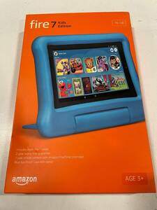 Amazon Fire 7 Kids Edition (7th Generation) with stand 16GB, 7In - Blue 海外 即決