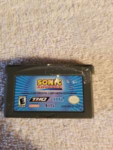 Game Boy Advance Sonic Advance Cartridge Only TESTED 海外 即決